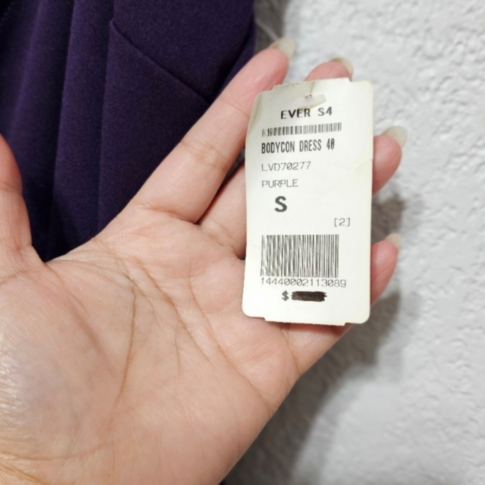 NWT❗️ Love Vintage puple dress size S - Picture 6 of 6